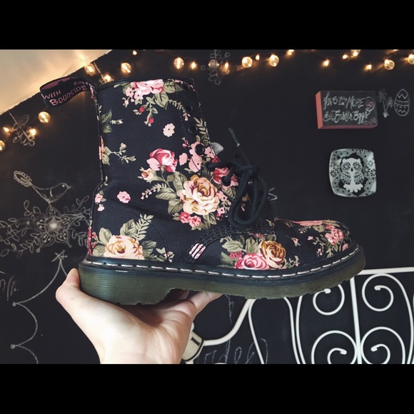 Original Floral Dr. Martens