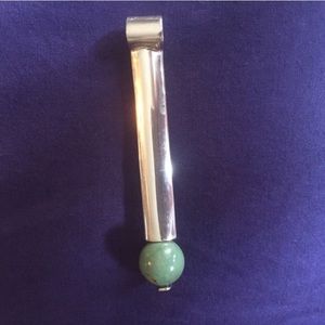 Vintage Deco Sterling Silver Pendant