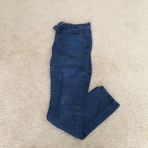 Forever 21 Dark Blue Skinny Jeans
