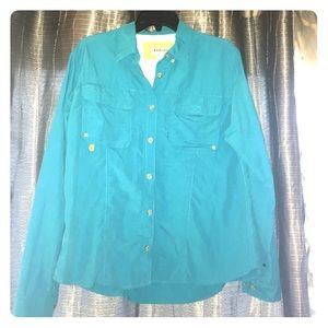 Blue Magellan button down