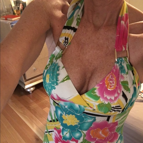 CACHE DRESS SIZE 8~ Pretty Sleeveless Dress ~ - Picture 3 of 4