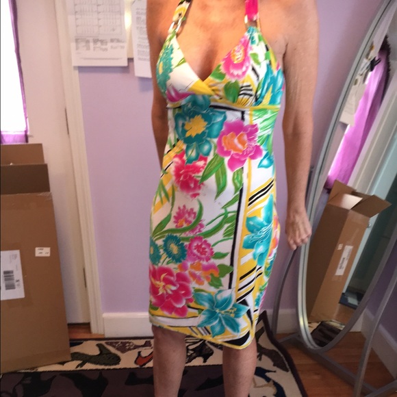 CACHE DRESS SIZE 8~ Pretty Sleeveless Dress ~ - Picture 4 of 4