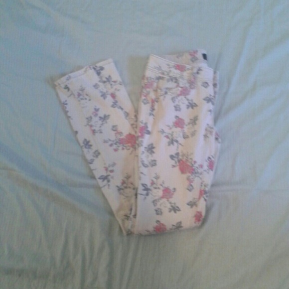 Floral Skinny Jean