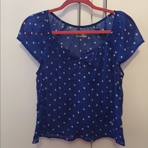 Short sleeve hollister blouse 🎽