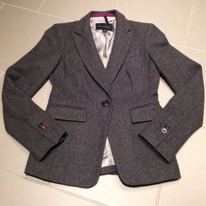 Banana Rep. Charcoal Gray Blazer
