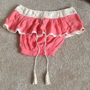 Flying tomato half shirt