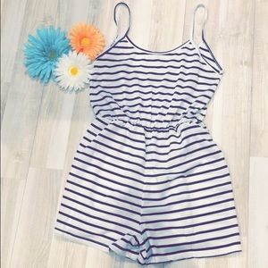 Stripped romper