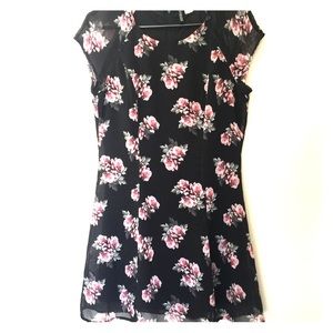 Floral print dress