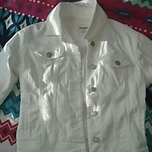 White Denim Jacket
