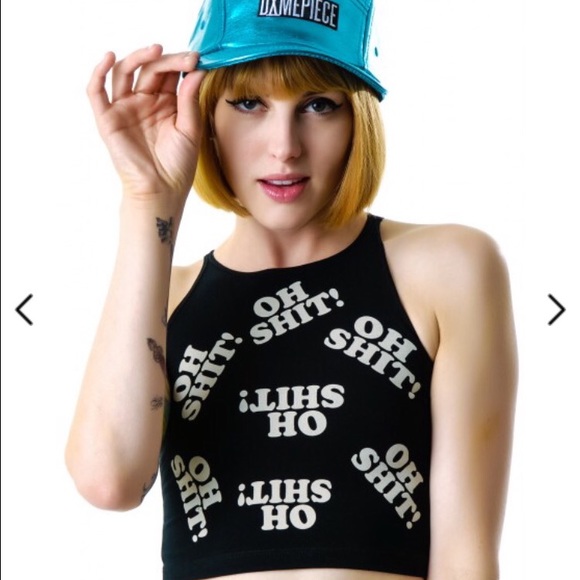OH SHIT Crop Top