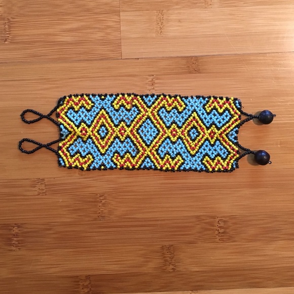 Tribal Seed Bead Bracelet