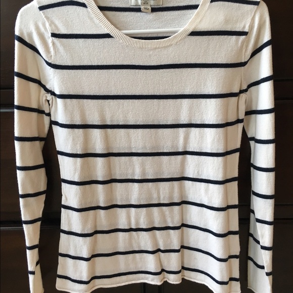 Banana Republic Nautical Long Sleeve Sweater
