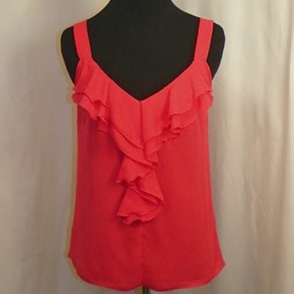 Charlotte Russe Ruffle Tank