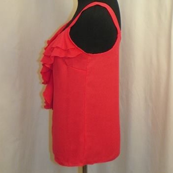 Charlotte Russe Ruffle Tank - Picture 2 of 4