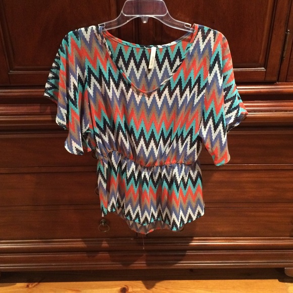 Multi colored shirt