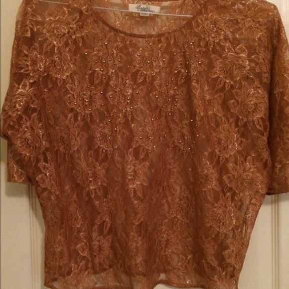 Gold blouse