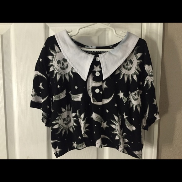 KILLSTAR Goth Crop Top