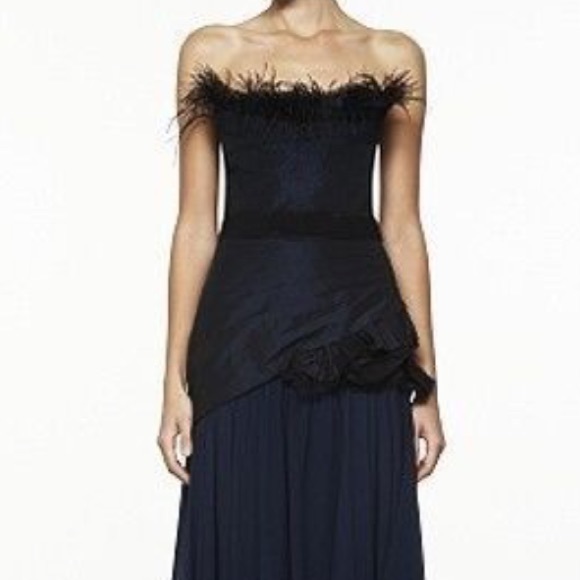 BCBGMAXAZRIA Formal Full-Length Strapless Gown - Picture 3 of 4