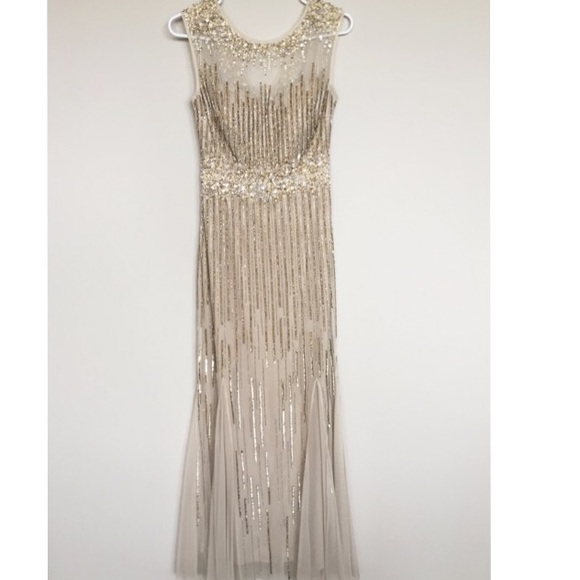 BHLDN Size 2 Champagne Emeline Dress