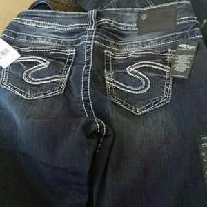 Silver jeans