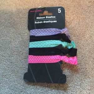 Ribbon hair elastics!
