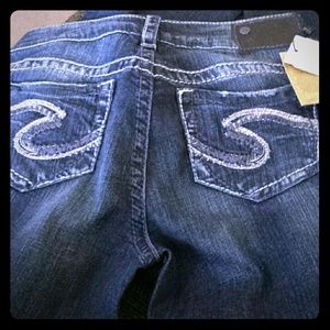 Silver jeans