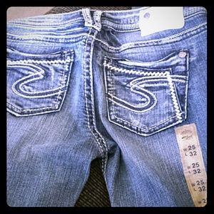 Silver jeans