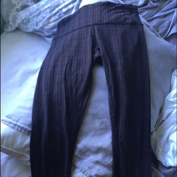 Lulu lemon long pattern leggings