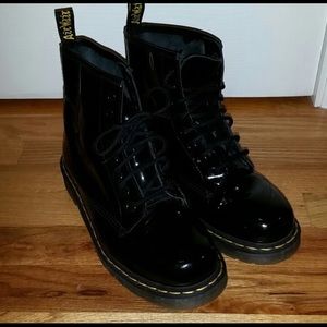 Black glossy Dr.Martens