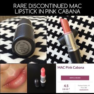 *RARE* AUTH MAC Frost Lipstick in Pink Cabana