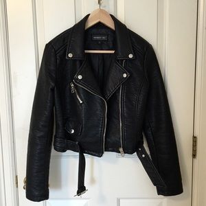 UO pebbled leather jacket