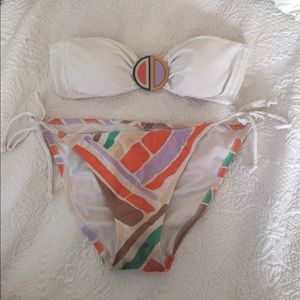 VSecret colorblock bikini set