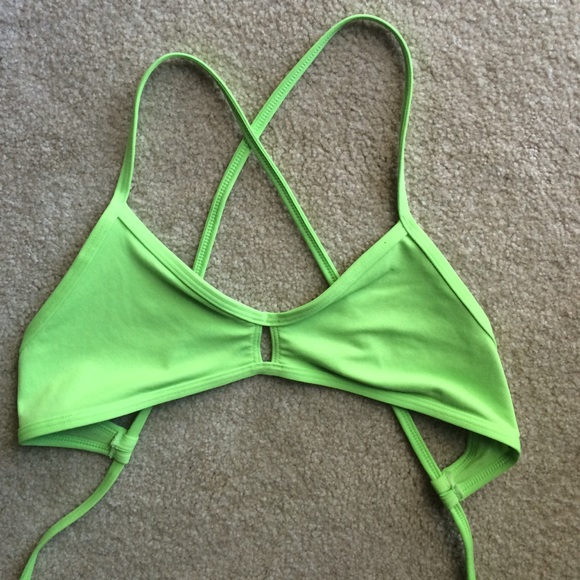 Jolyn Vent Top Lime Green
