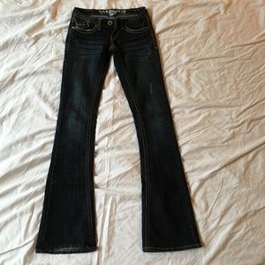 Boot cut jeans
