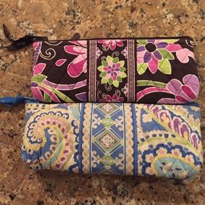 2 Vera Bradley Pencil Cases