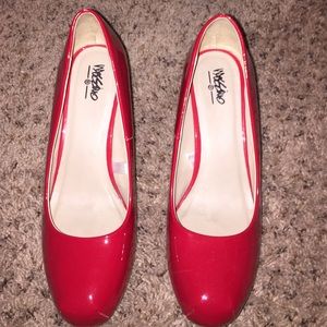 Red high heels