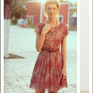 Simi Mesh dress from Anthropologie