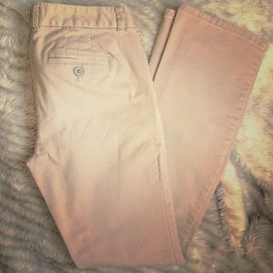 LOFT Zoe Fit Khakis - PETITE