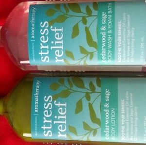 Stress relief from bath and body works. Used once!