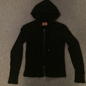 JUICY "Love & Luxury" black zip up