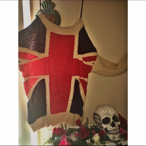 British Flag Forever 21 Sweater - Picture 3 of 3