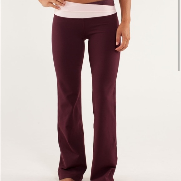 Lululemon Astro Pant *T, Bordeaux yoga pant Size 6