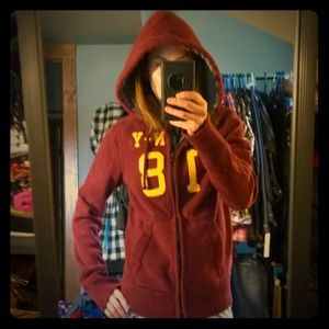 A&F Cranberry Hoodie!!