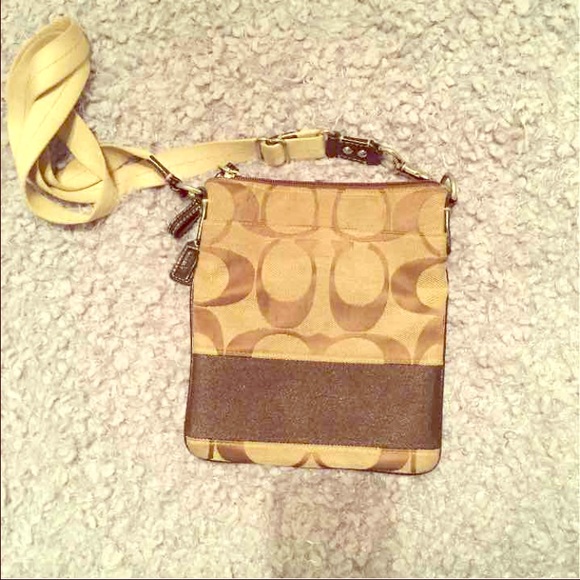 Coach cross body bag