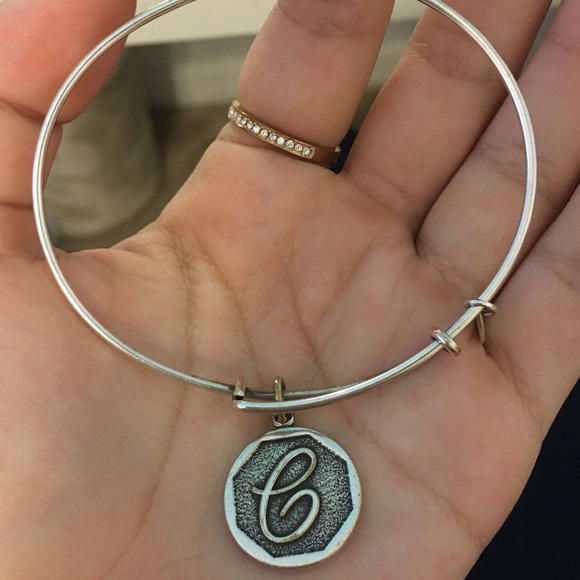 Alex & Ani "C" Charm Bracelet