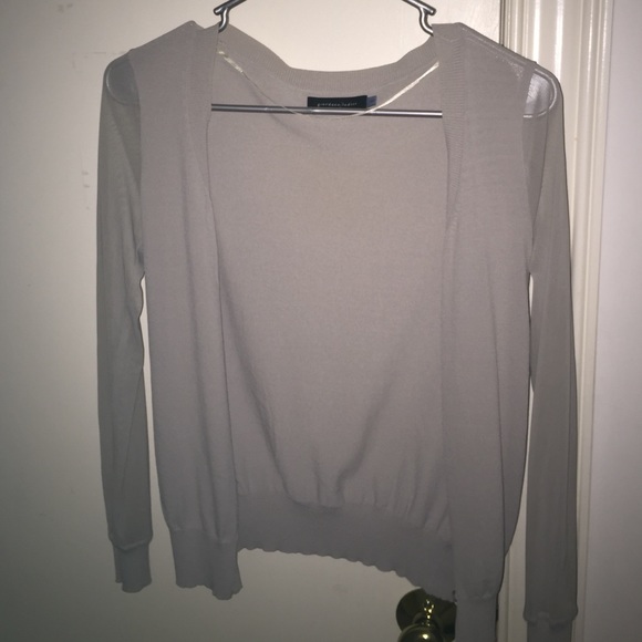 DEAL!!! Gauzy gray cardigan