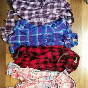 Plaid shirts