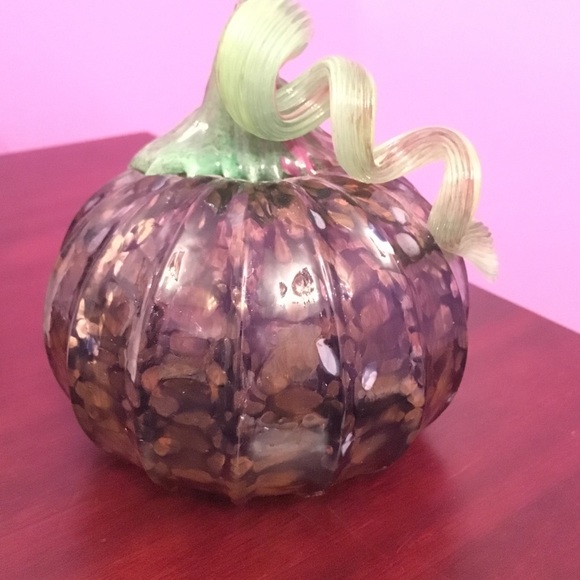 Hand crafted glass pumpkin 🎃