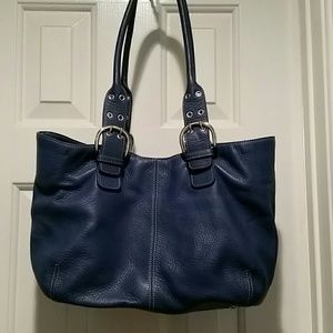 👜👜 sold 👜👜Beautiful blue bag by Tignanello