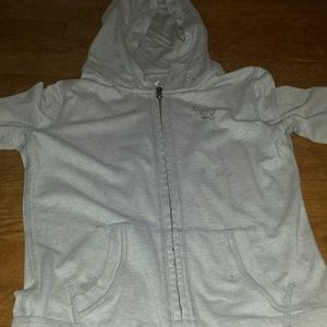 SOLD! Grey Zip-Up Hoodie